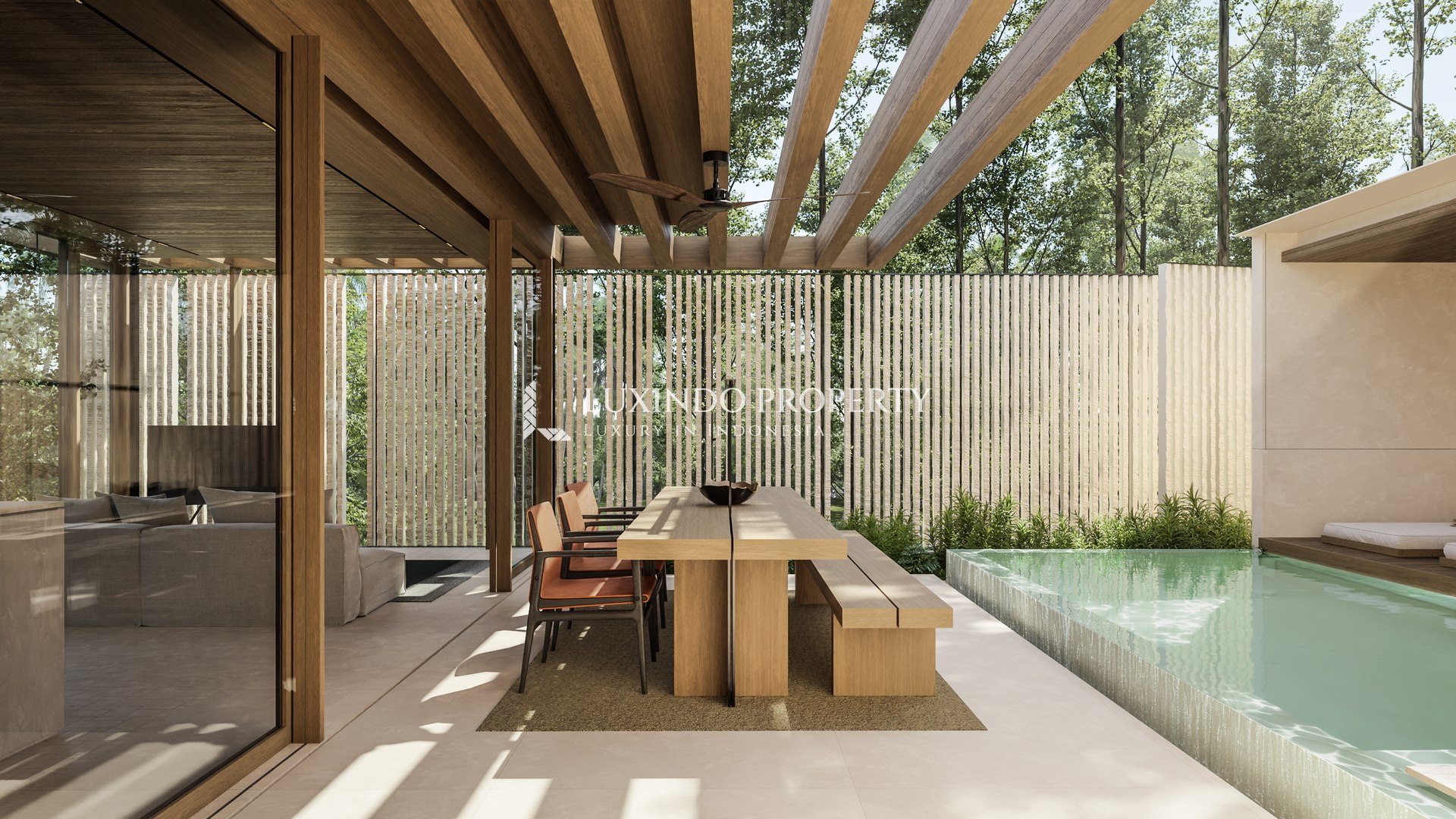 ECHO BEACH - MODERN 2 BEDROOM VILLA WITH PRIVATE POOL IN CANGGU (LHV1034)